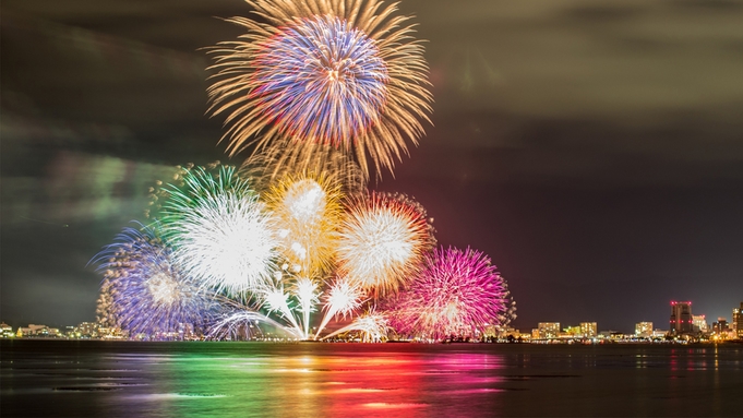 【松江水郷祭にオススメ】8月3日・4日は西日本最大級の湖上花火大会を鑑賞■素泊まりプラン■